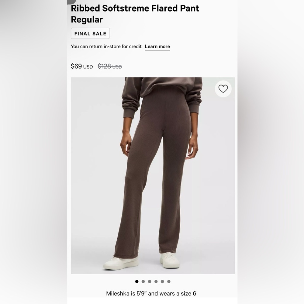 Ribbed Softstreme? Flared Pant *Regular ESPR 8 lululemon